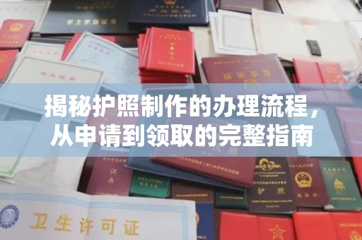 会东揭秘护照制作的办理流程，从申请到领取的完整指南