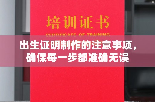 会东出生证明制作的注意事项，确保每一步都准确无误
