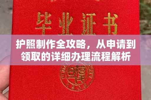 会东护照制作全攻略，从申请到领取的详细办理流程解析