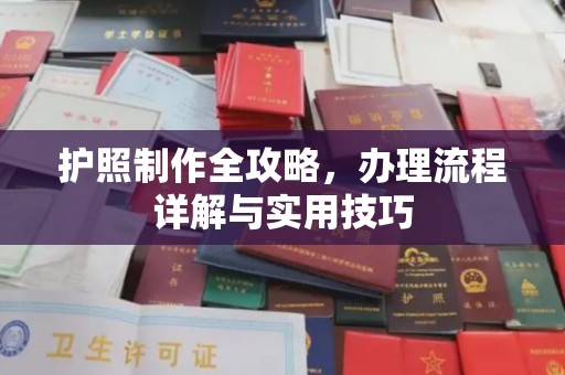 会东护照制作全攻略，办理流程详解与实用技巧